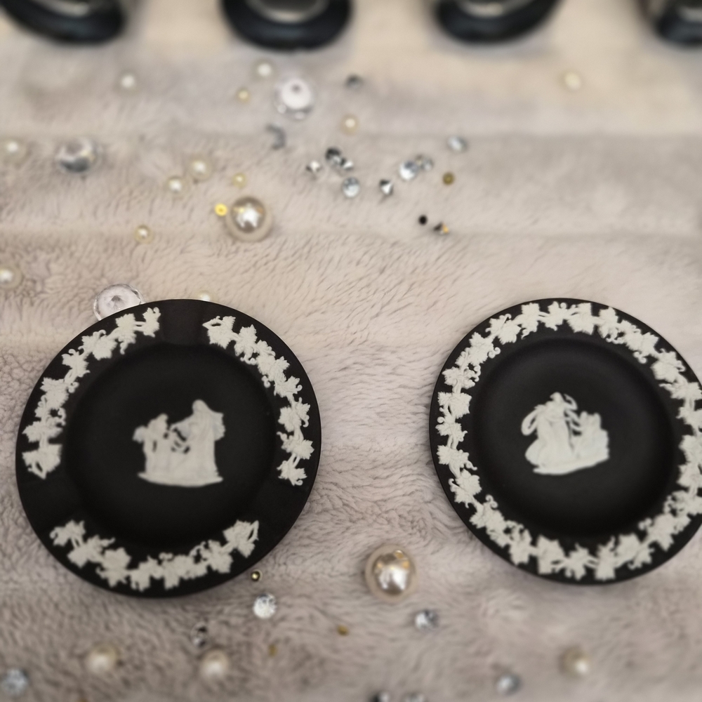 Black and White Decorative Plates